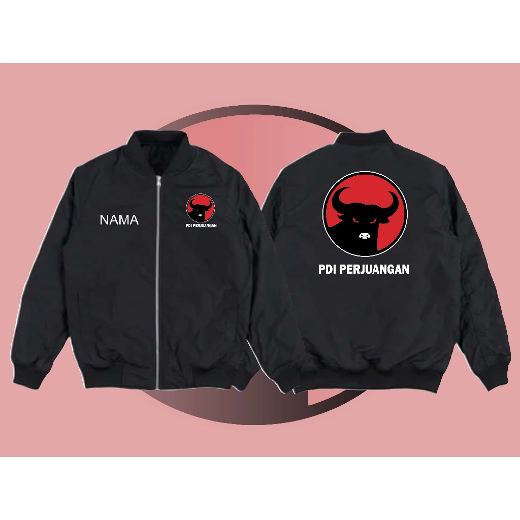 JAKET BOMBER PDI PERJUANGAN