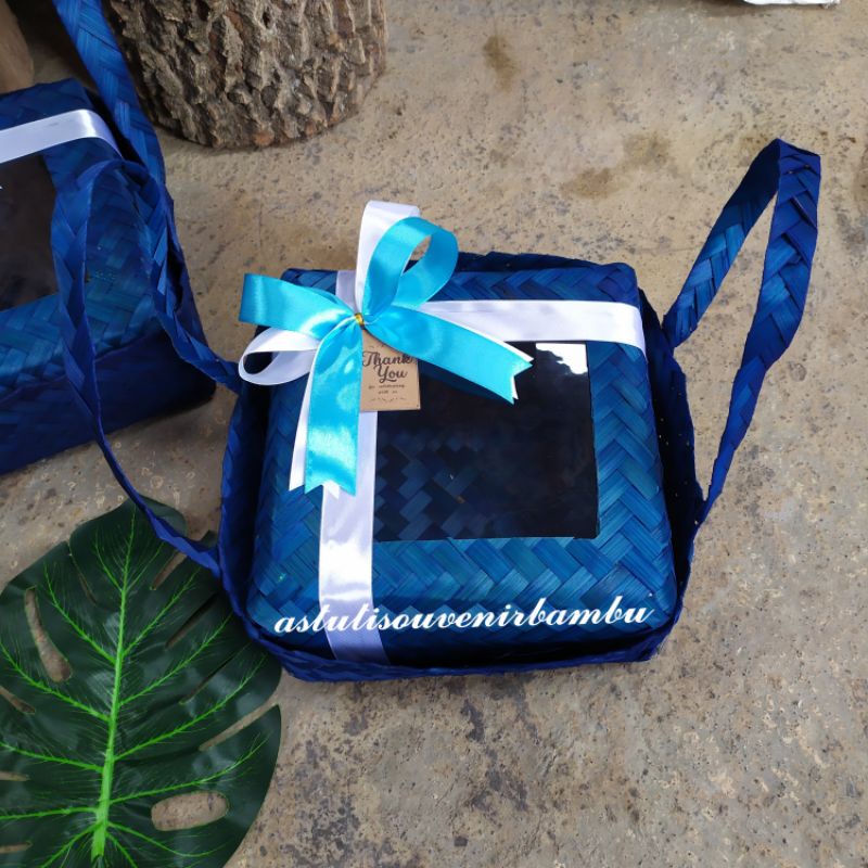 BESEK JINJING 22 CM / besek cangking / besek murah / besek hantaran / hampers / pipiti