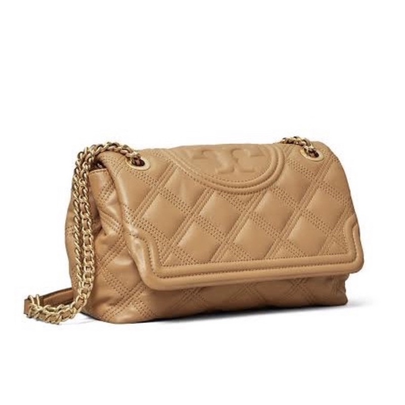 Tory Burch Fleming Soft Convertible Shoulder Bag Tiramisu Tas Vs