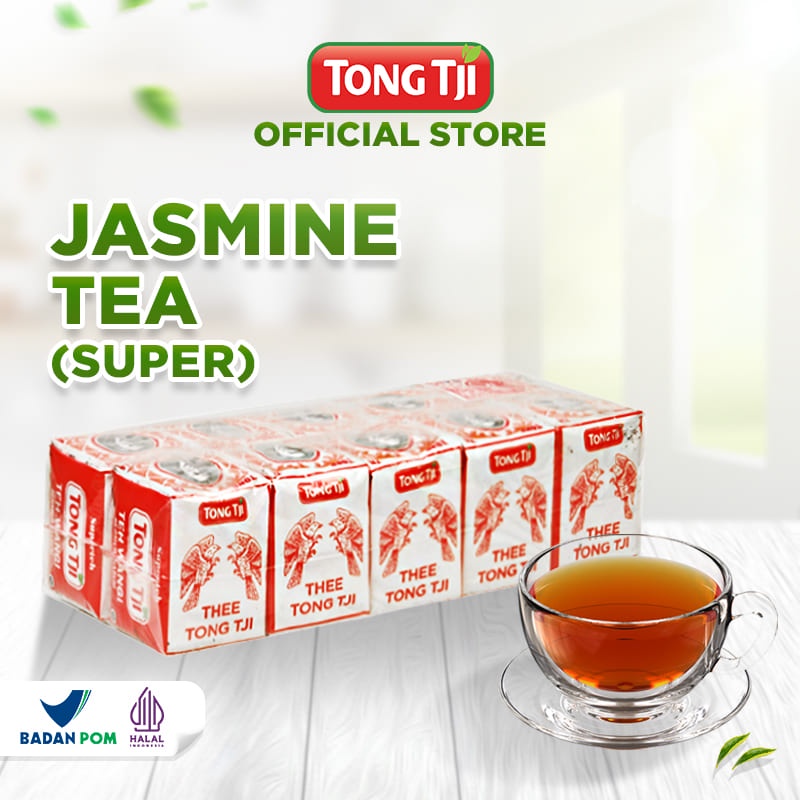 

Tong Tji Super Jasmine Tea 40g, Teh Seduh per Slop