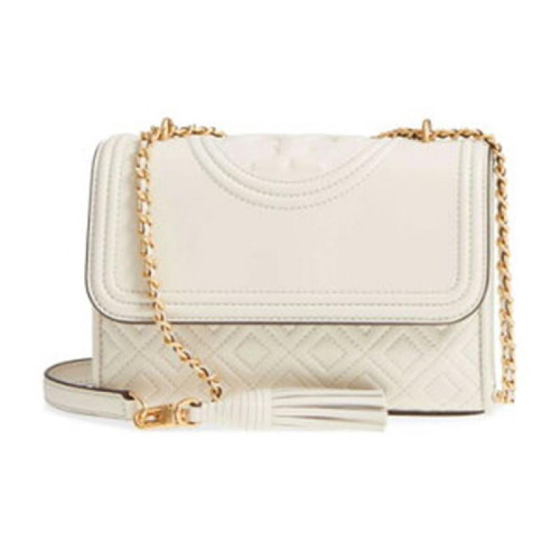 Tory Burch Fleming Convertible 21&27 White Tas Vs