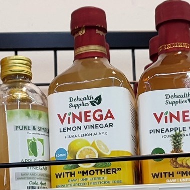 

Dehealth Supplies VINEGA Lemon Vinegar (Cuka Lemon Alami) 500gr