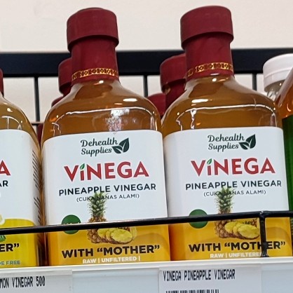 

Dehealth Supplies VINEGA Pineappel Vinegar (Cuka Nanas Alami) 500ml