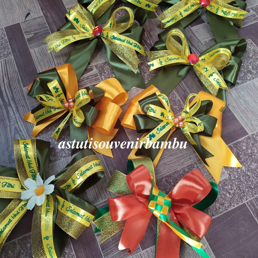 

NEW [ NEW SPESIAL LEBARAN ] PITA SIAP PASANG SPESIAL LEBARAN / pita jadi / pita ketupat / pita simpel / pita parsel / parsel lebaran