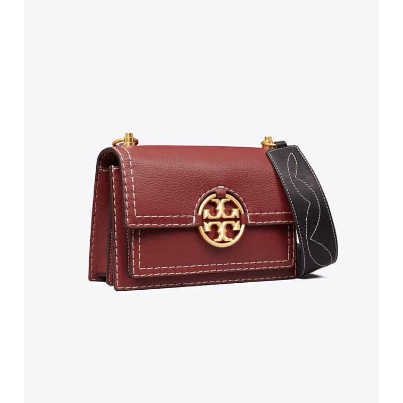 Tory Burch Small Miller Western Flap Shoulder Bag TB 139018 Tas Vs