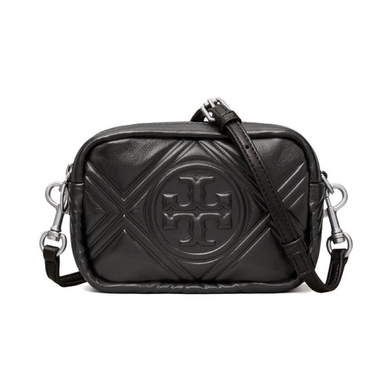 Tory Burch Perry Bombe Puffy Mini Bag Black (80423) Tas Vs