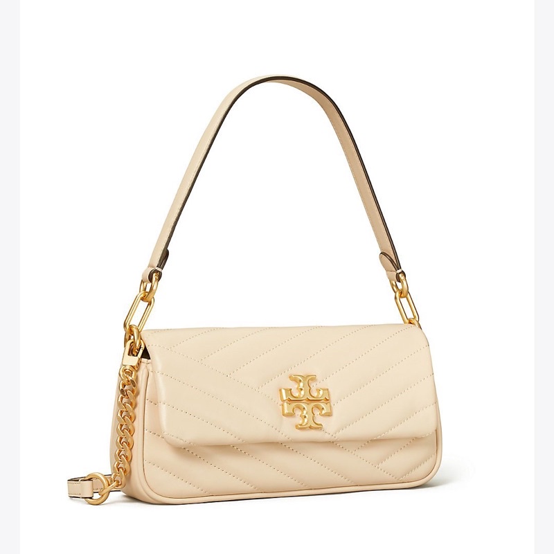 Tory Kira Chevron Small Leather Shoulder Bag TB 85229 Tas Vs