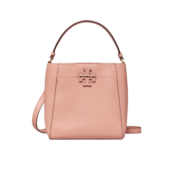 Tory Burch McGraw Small Bucket Bag Meadowsweet TB 74956 Tas Vs