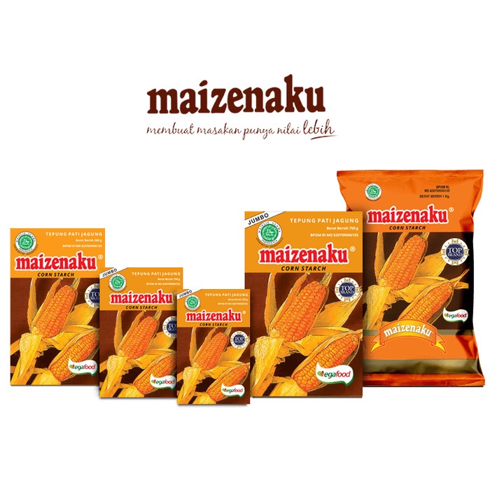 

Maizenaku Maizena Tepung Pati Jagung Corn Starch 1 kg maizena 100 gr maizena 300gr