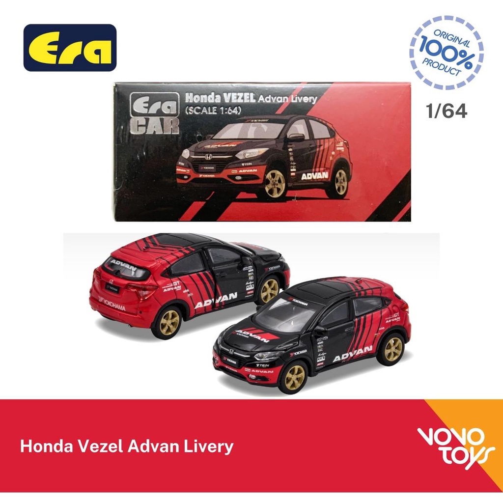 Era Car 1/64 Honda Vezel / HRV  Advan Livery