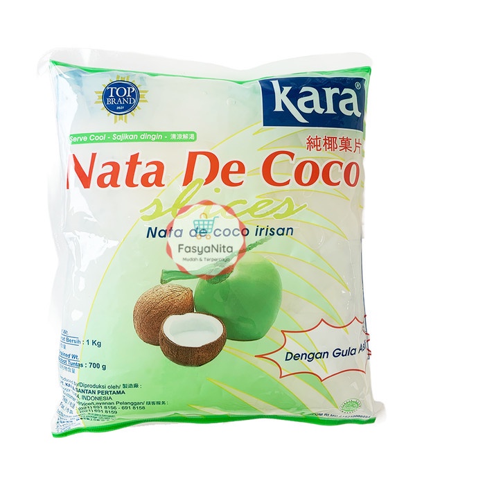 

Kara Nata De Coco Slice Sari Kelapa 1 kg - FasyAnita Mart Denpasar