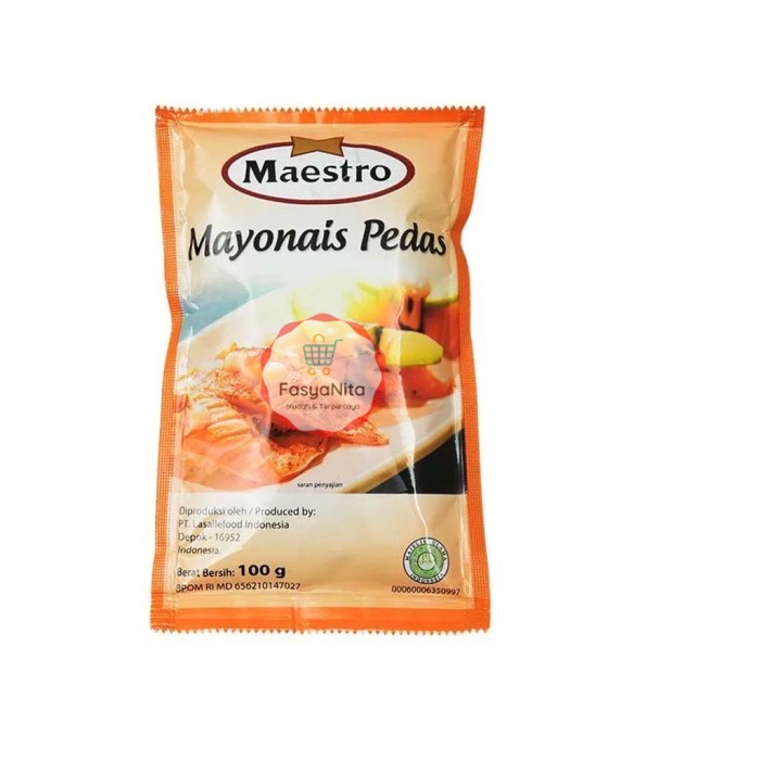 

Maestro mayonais pedas sachet 100gr Mayonaise mayones mayo pedas - FasyAnita Mart Denpasar