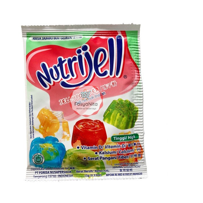 

Nutrijell Jambu biji 15gr Guava - FasyAnita Mart Denpasar