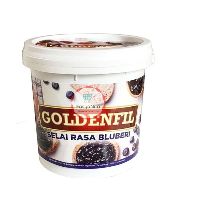 

Goldenfil Blueberry jam 1 kg Selai Bluberi - FasyAnita Mart Denpasar