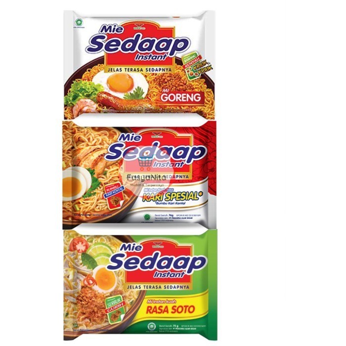 

Mie SEDAP Goreng Soto Kari Mie Sedaap Instan - Goreng - FasyAnita Mart Denpasar