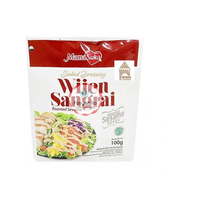 

Mamasuka Salad Dressing Wijen Sangrai 100gr Roasted Sesame HALAL - FasyAnita Mart Denpasar