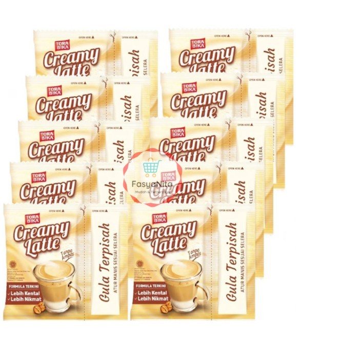 

Torabika creamy latte renceng 10 sachet kopi bubuk - FasyAnita Mart Denpasar