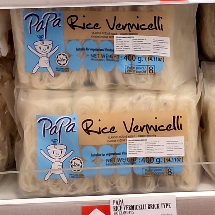 

PAPA RICE VERMICELLI BRICK TYPE 400GR