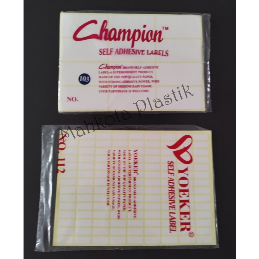 

Sticker Label Putih Label Undangan Label Harga