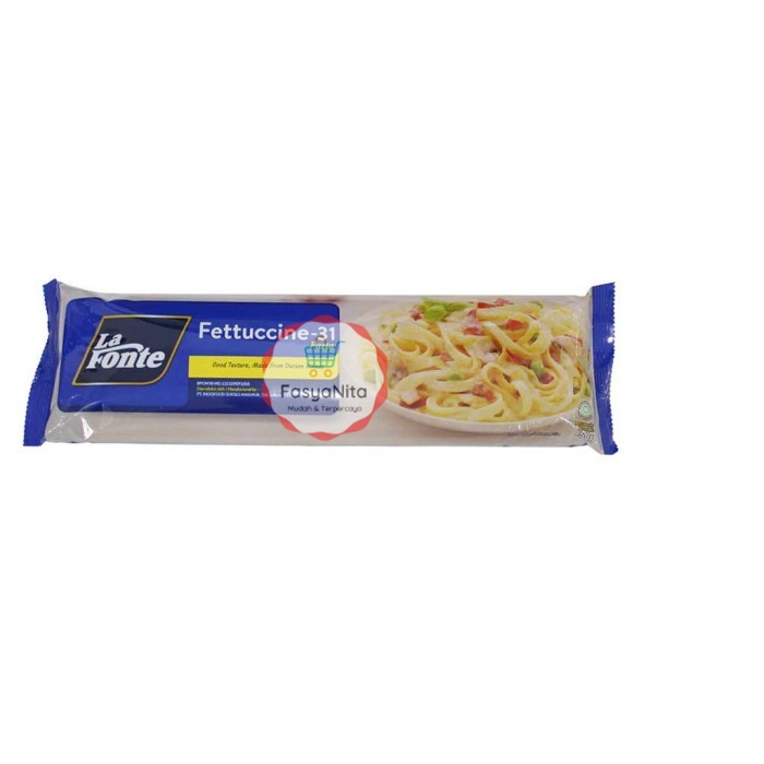 

Fetucini La Fonte Fettuccine Pasta 450 gr Fettuccini - FasyAnita Mart Denpasar