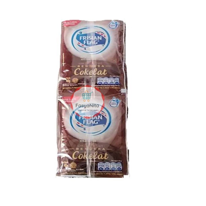 

Frisian Flag Coklat Sachet 6 x 40 gr Susu Kental Manis bendera Cokelat - FasyAnita Mart Denpasar