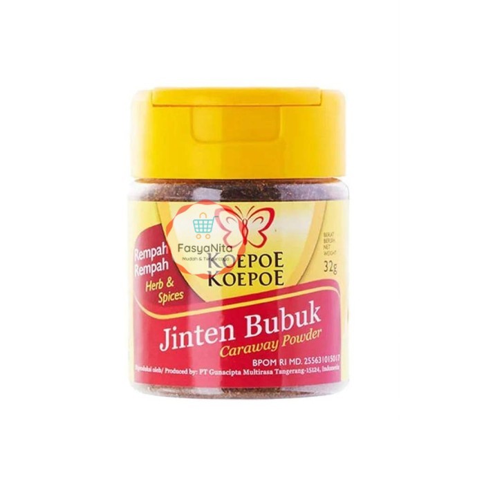 

Koepoe Jinten Bubuk 32gr Caraway Powder Kupu - FasyAnita Mart Denpasar