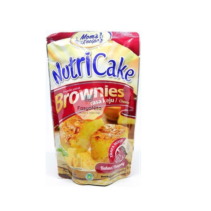 

Nutricake brownies kukus panggang KEJU 230 gr nutri cake cheese - FasyAnita Mart Denpasar