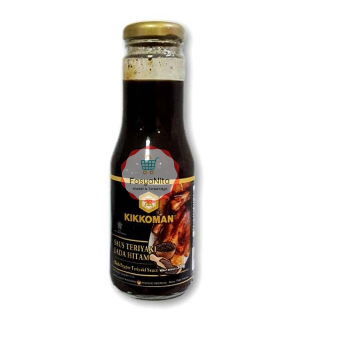 

Kikkoman Black pepper Teriyaki Sauce / Saus Teriyaki Lada Hitam 300gr - FasyAnita Mart Denpasar