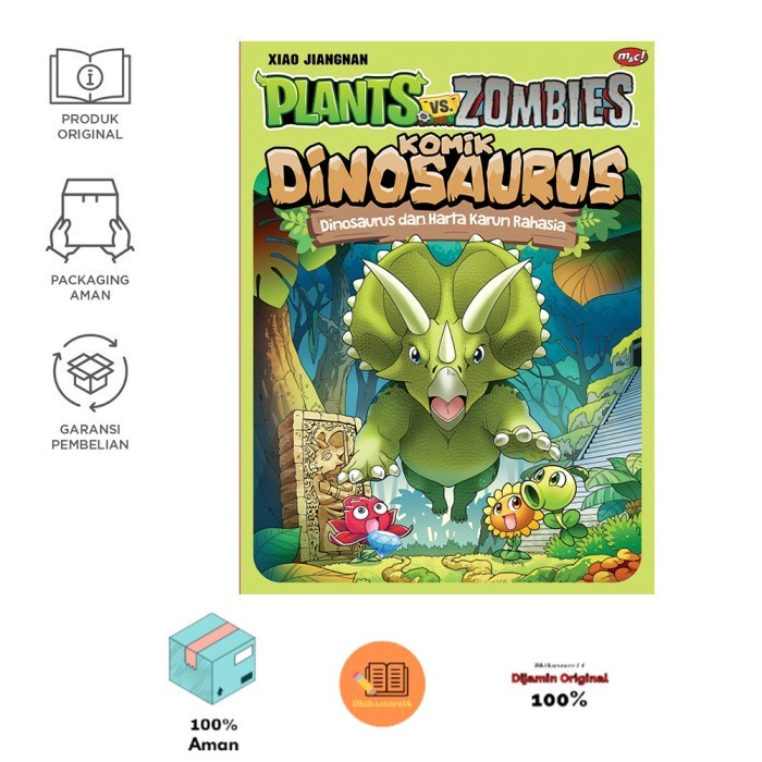 Plants VS Zombies - Komik Dinosaurus Dinosaurus