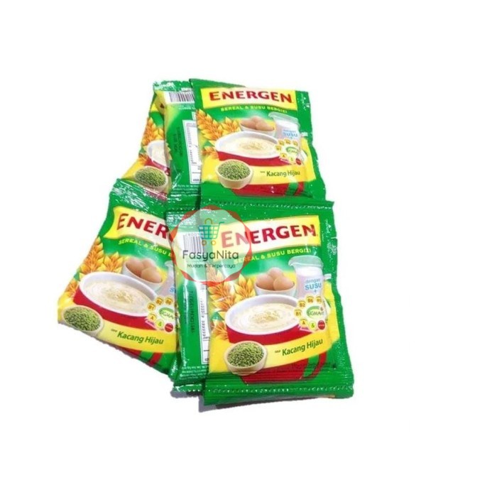 

Energen kacang hijau sereal renceng 10 x 30 gr - FasyAnita Mart Denpasar