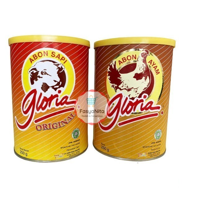 

Abon Sapi Ayam Gloria 250gr Abon Kaleng - Ayam - FasyAnita Mart Denpasar