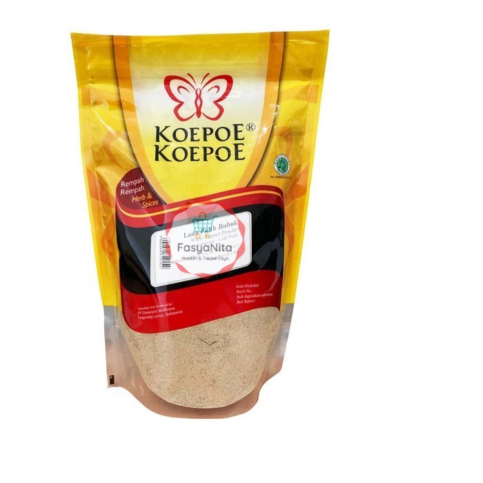 

Lada Putih Bubuk 1kg Koepoe Merica Whiter Pepper Powder - FasyAnita Mart Denpasar