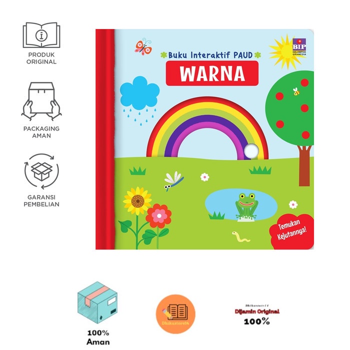 Buku Interaktif Paud : Warna