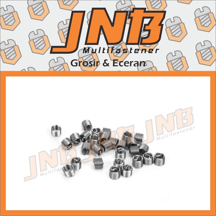 Recoil Drat Baut M5 0.8 2D Kunci 8 Helicoil Stainless Steel Verbos