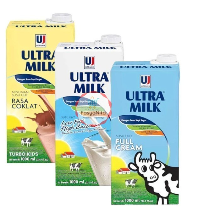 

Ultra Milk Coklat 1 liter Susu UHT Chocolate Full Cream - Full Cream - FasyAnita Mart Denpasar