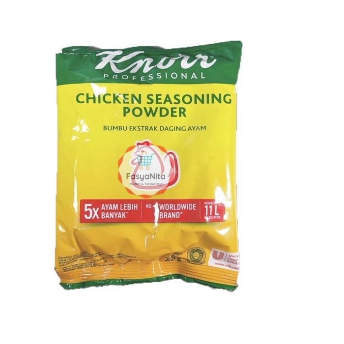 

Knorr Chicken Seasoning Powder 200 gr Knoor Bubuk Kaldu Ayam HALAL - FasyAnita Mart Denpasar