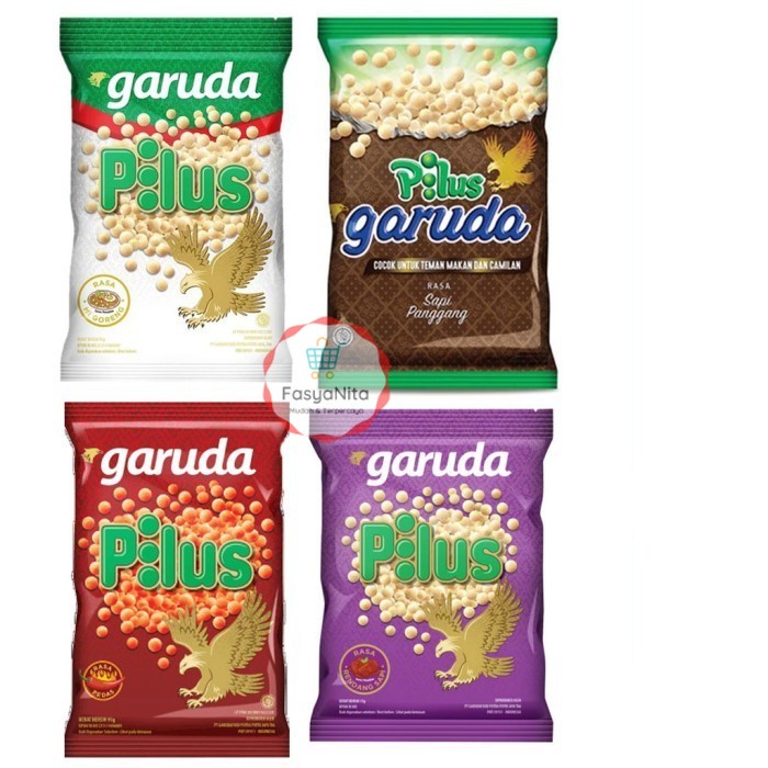 

Pilus Garuda 80gr + 16gr Original Sapi Panggang Pedas Mie Goreng HALAL - Rendang Sapi - FasyAnita Mart Denpasar