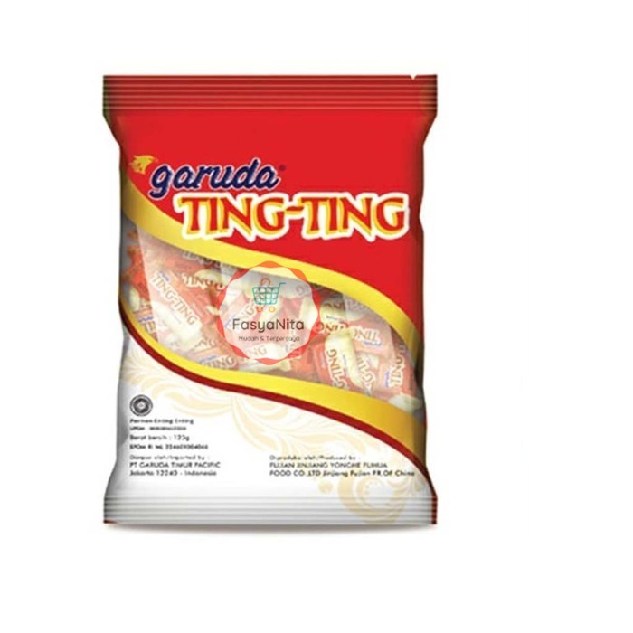 

Garuda Ting Ting - Permen Enting Enting Kacang 125gr HALAL - FasyAnita Mart Denpasar