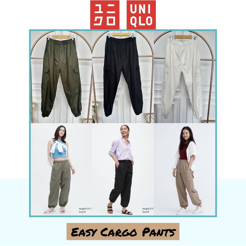 Easy Cargo Pants by Uniqlo [UNISEX] - Celana Cargo Pria Wanita