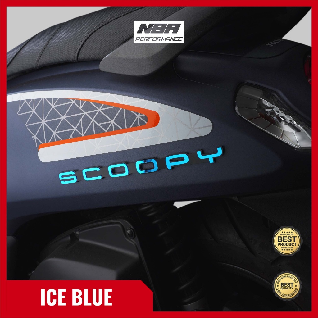 EMBLEM SCOOPY NEW EMBLEM MOTOR HONDA SCOOPY MODEL TERBARU BUKAN STIKER MOTOR SCOOPY PRESTIGE SCOOPY 