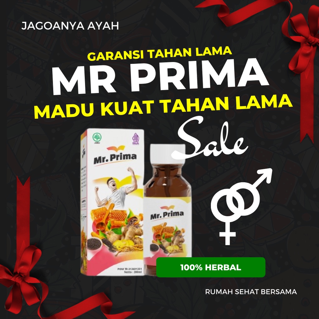 

[PROMO GRATIS ONGKIR] TERLARIS Madu Mr Prima Madu Penambah Stamina Pria di ranjang