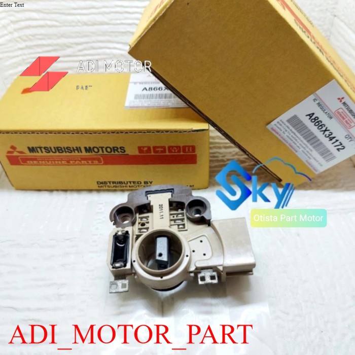 IC REGULATOR ALTERNATOR MITSUBISHI T120SS INJEKSI INJECTION MIRAGE ORI