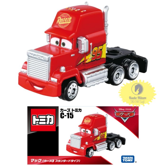 Disney Cars Tomica C-15 Mack Lightning McQueen Cars 3 Takara Tomy