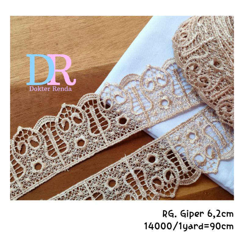 renda giper 6,2cm coksu