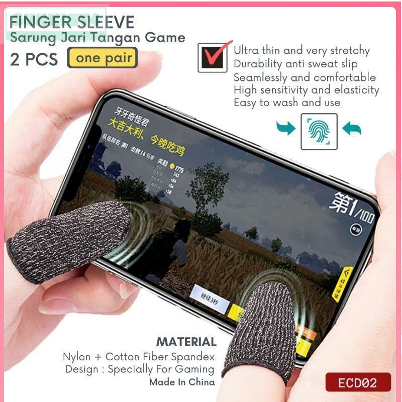 Sarung Tangan Jempol Game/Finger Cots For Game/Sarung Tangan Game