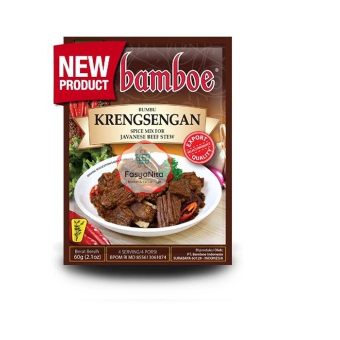 

Bamboe bumbu krengsengan daging ayam instan - FasyAnita Mart Denpasar