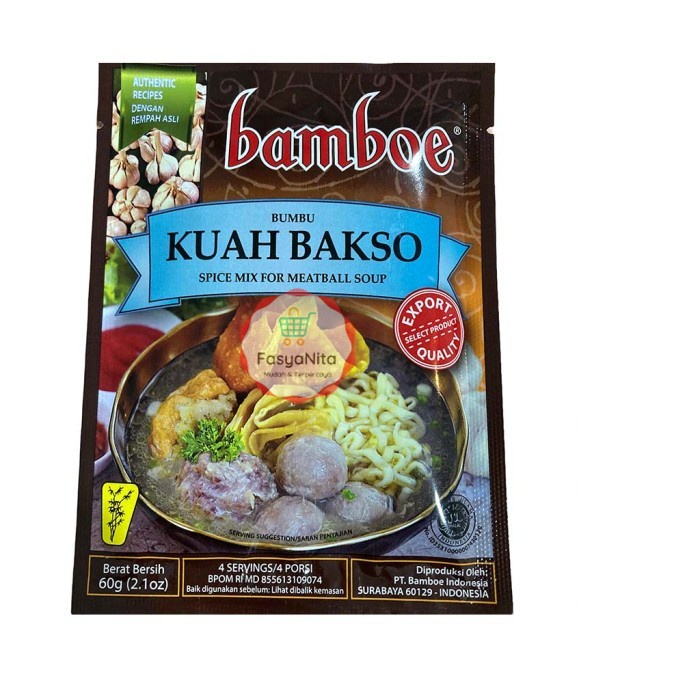 

Bamboe Kuah Bakso bumbu instan - FasyAnita Mart Denpasar