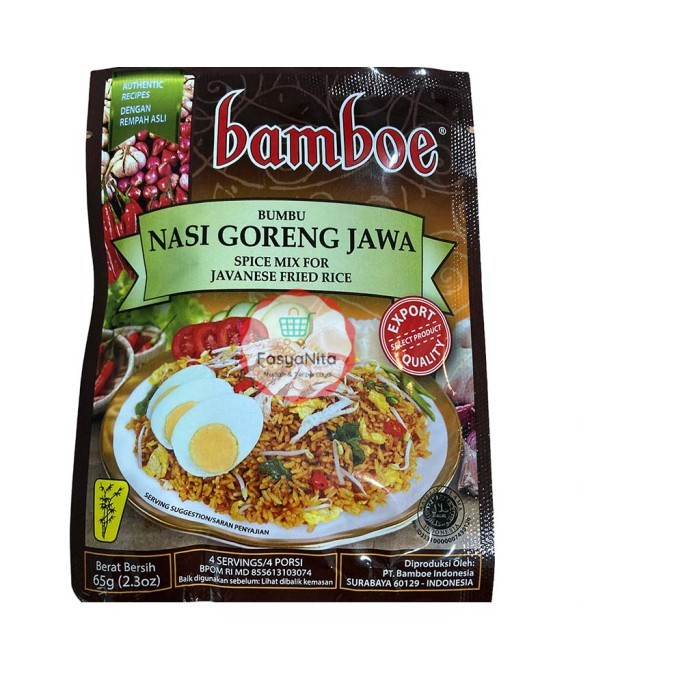 

Bamboe Nasi Goreng Jawa bumbu instan - FasyAnita Mart Denpasar