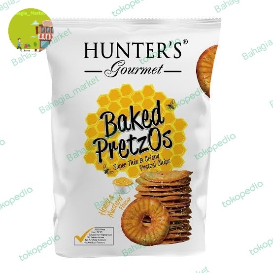

Hunter's Gourmet Baked PretzOs - Honey & Mustard 160gm