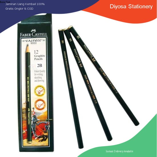 

Pensil 2B Faber Castell 1 Pcs